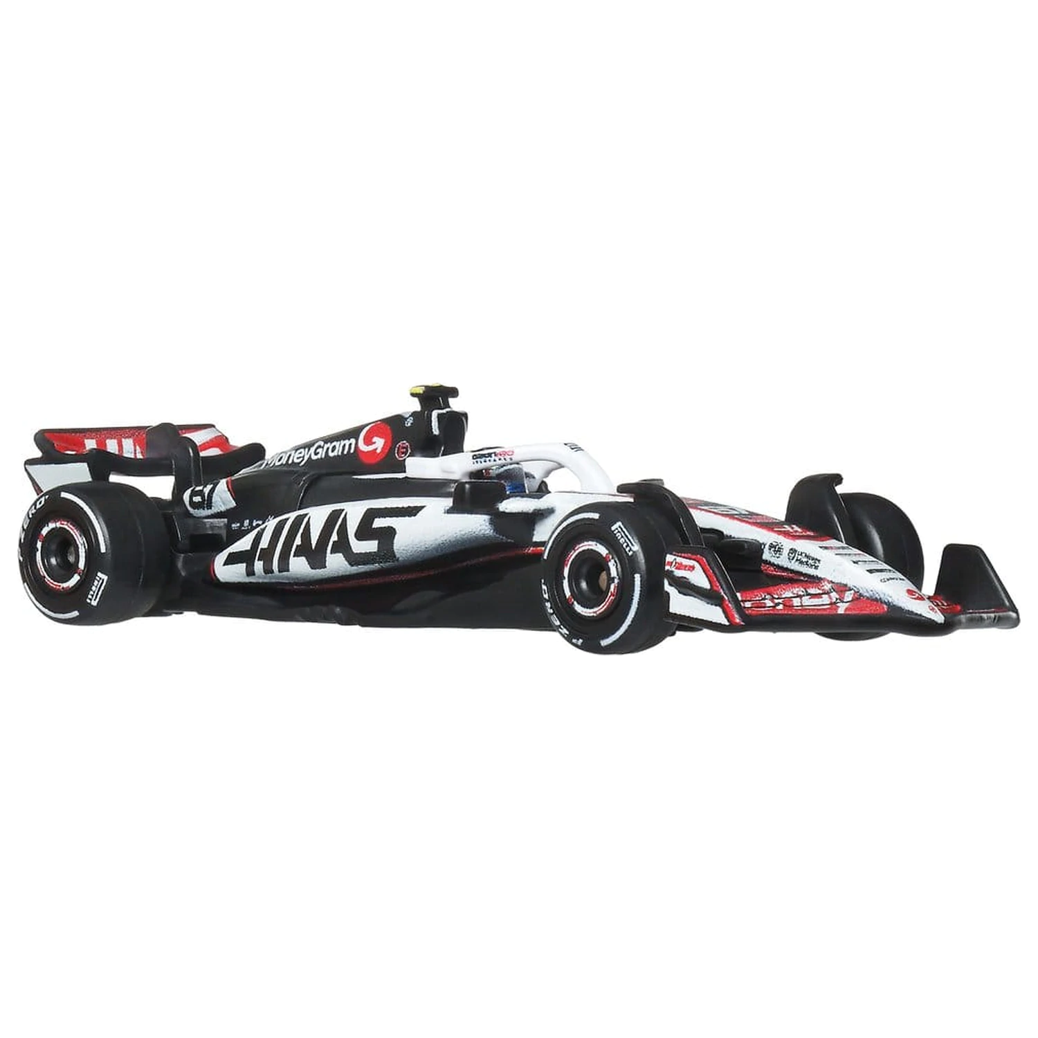 Formula 1 Hot Wheels Premium Die-Cast Vehicle 1/64 MoneyGram Haas F1 Team product photo