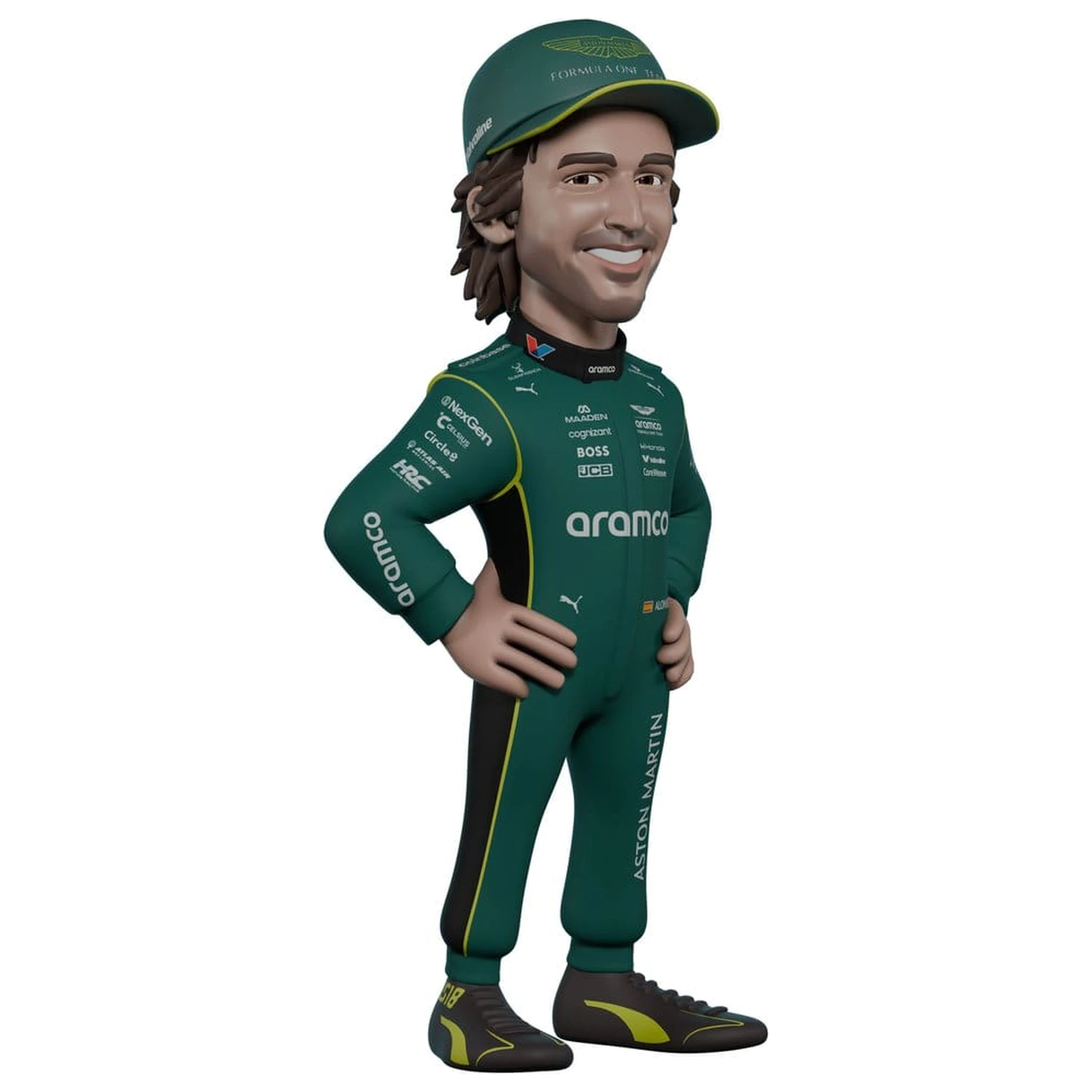 Formula 1 Minix Figure Fernando Alonso (Aston Martin) 12 cm product photo