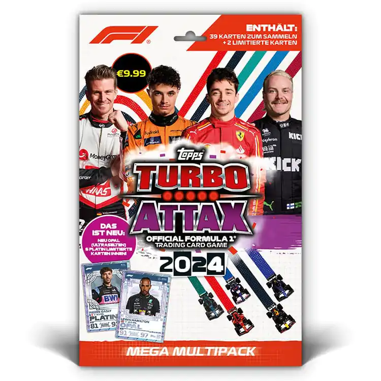 Formula 1 Turbo Attax TCG 2024 Mega Multipack *German Version* product photo