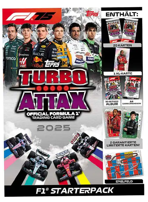 Formula 1 Turbo Attax TCG 2025 F1 Starterpack *German Version* product photo