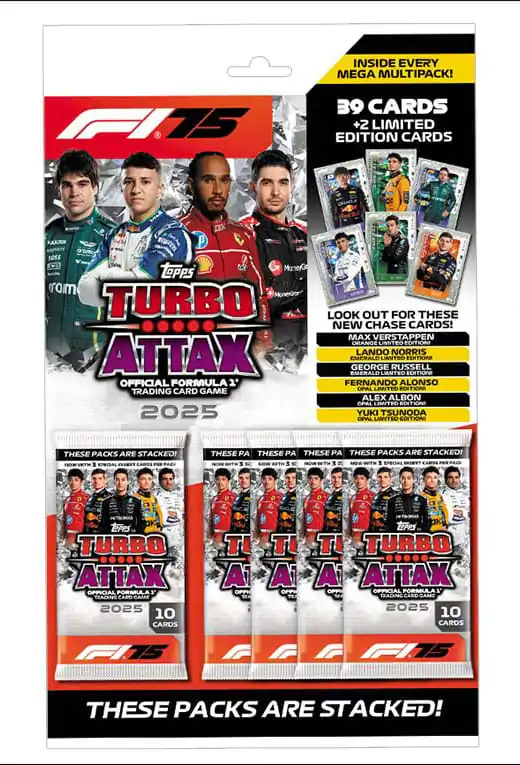 Formula 1 Turbo Attax TCG 2025 Mega Multipack *German Version* product photo