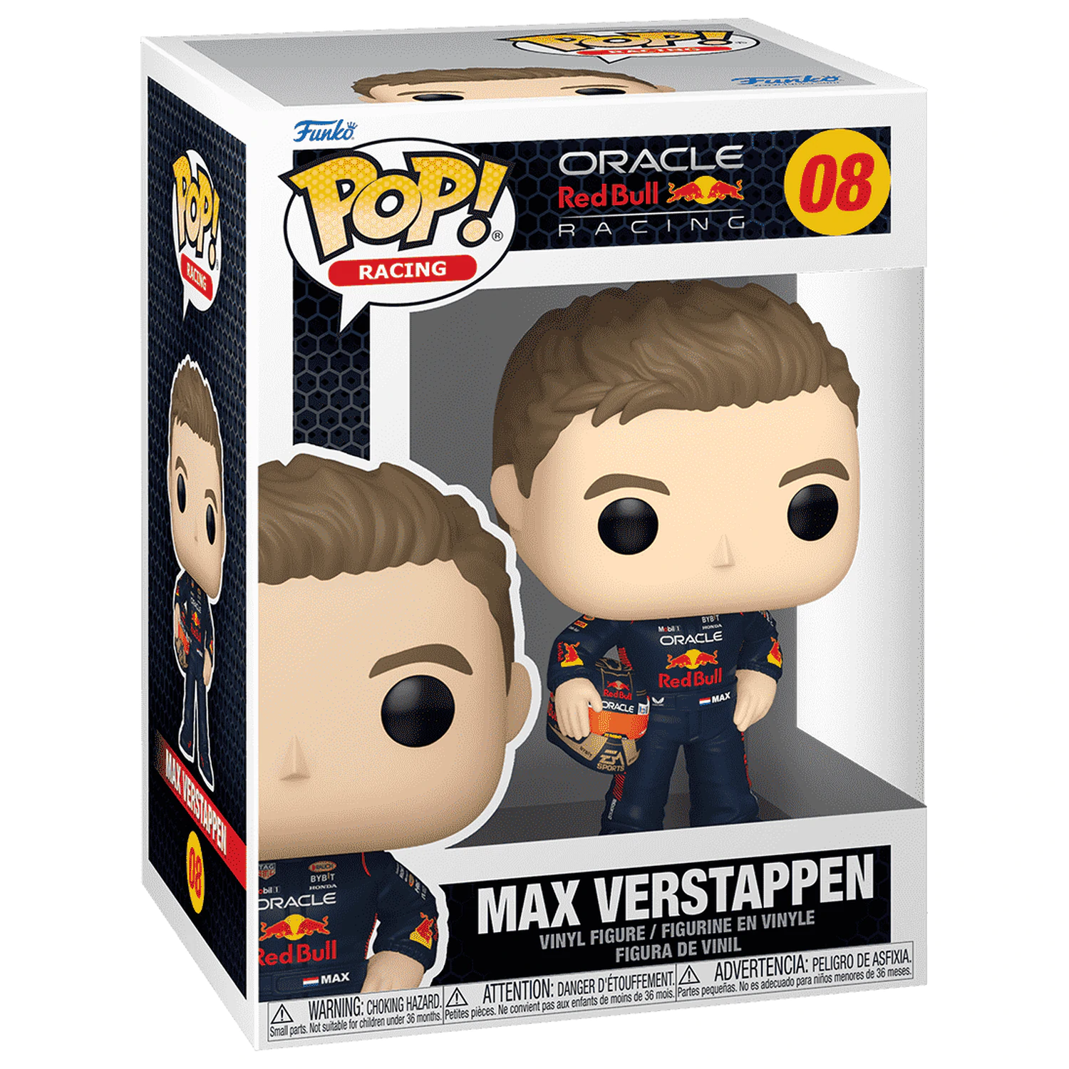 Formular 1 Funko POP! Racing Vinyl Figure Verstappen w/Helm 9 cm product photo