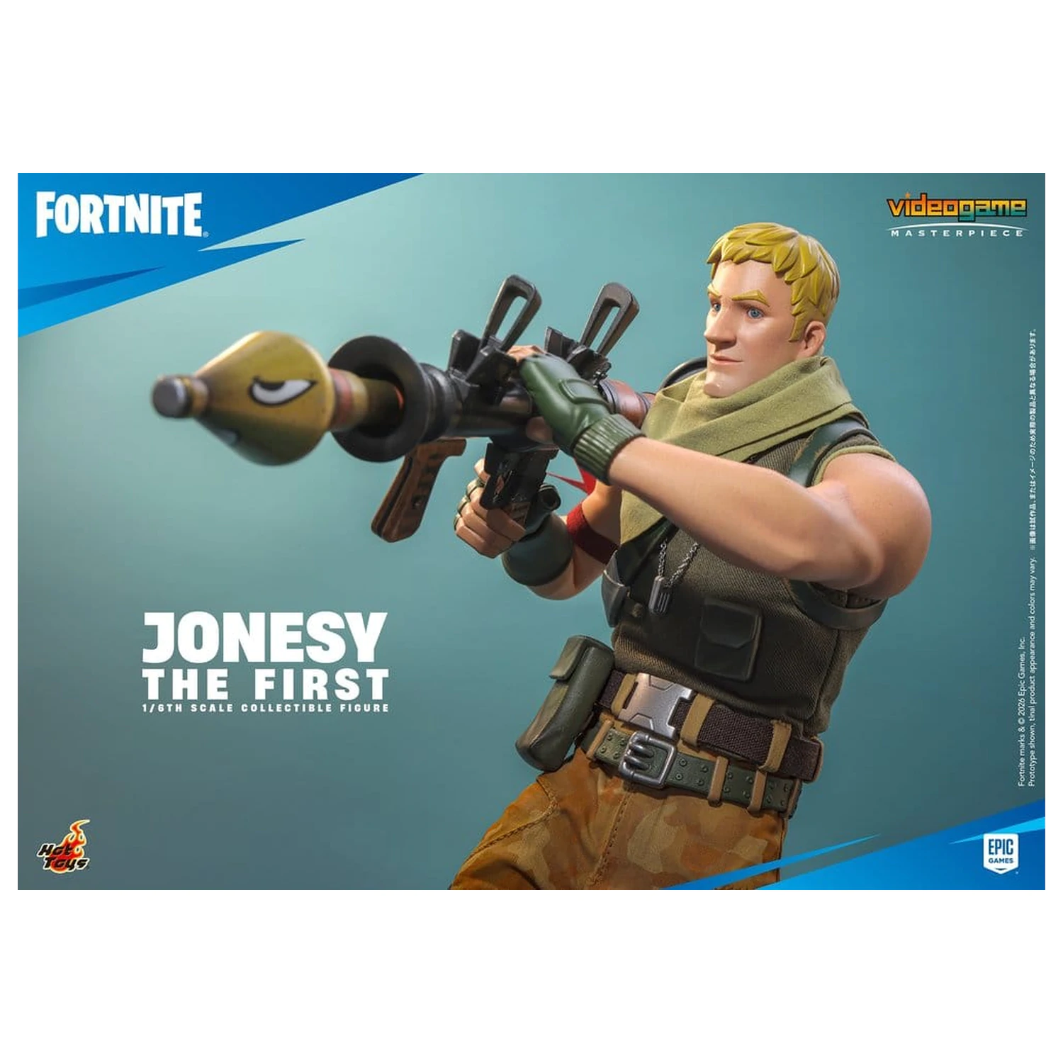Fortnite Action Figure 1/6 Jonesy The First 32 cm product photo