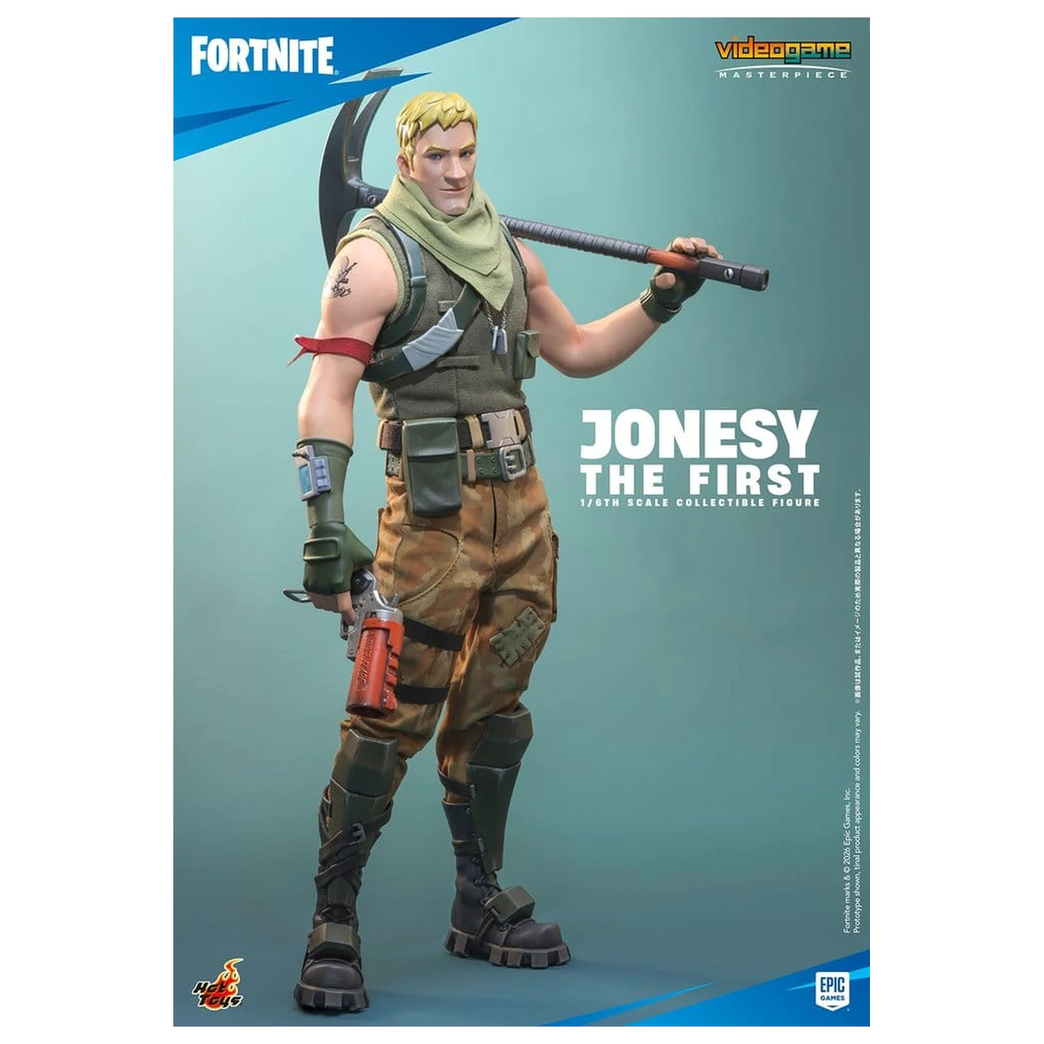 Fortnite Action Figure 1/6 Jonesy The First 32 cm product photo