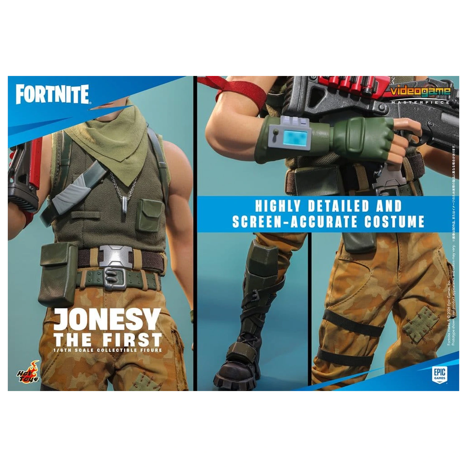 Fortnite Action Figure 1/6 Jonesy The First 32 cm product photo