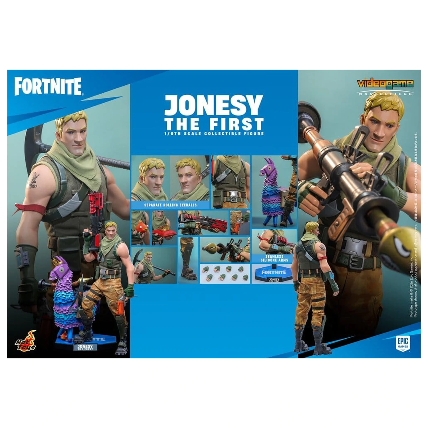 Fortnite Action Figure 1/6 Jonesy The First 32 cm product photo
