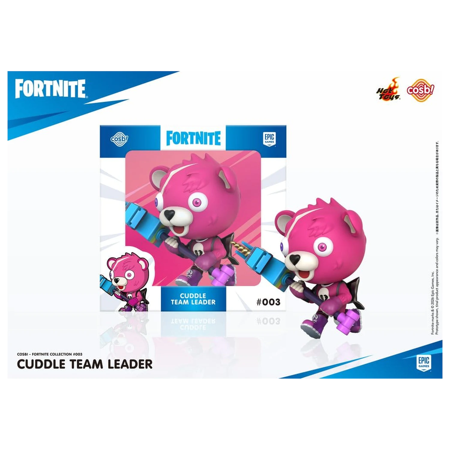 Fortnite Cosbi Mini Figure Cuddle Team Leader 8 cm product photo