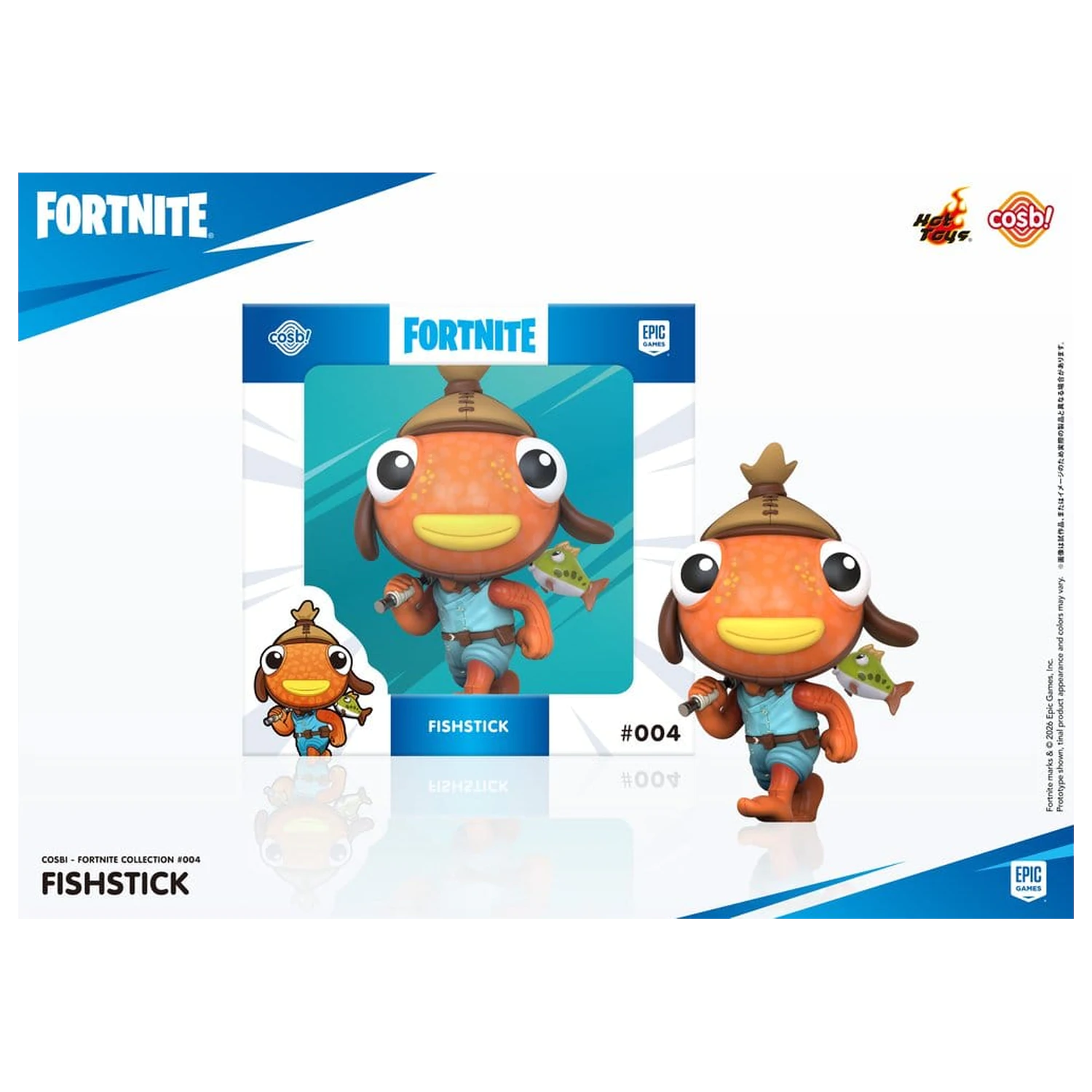 Fortnite Cosbi Mini Figure Fishstick 8 cm product photo