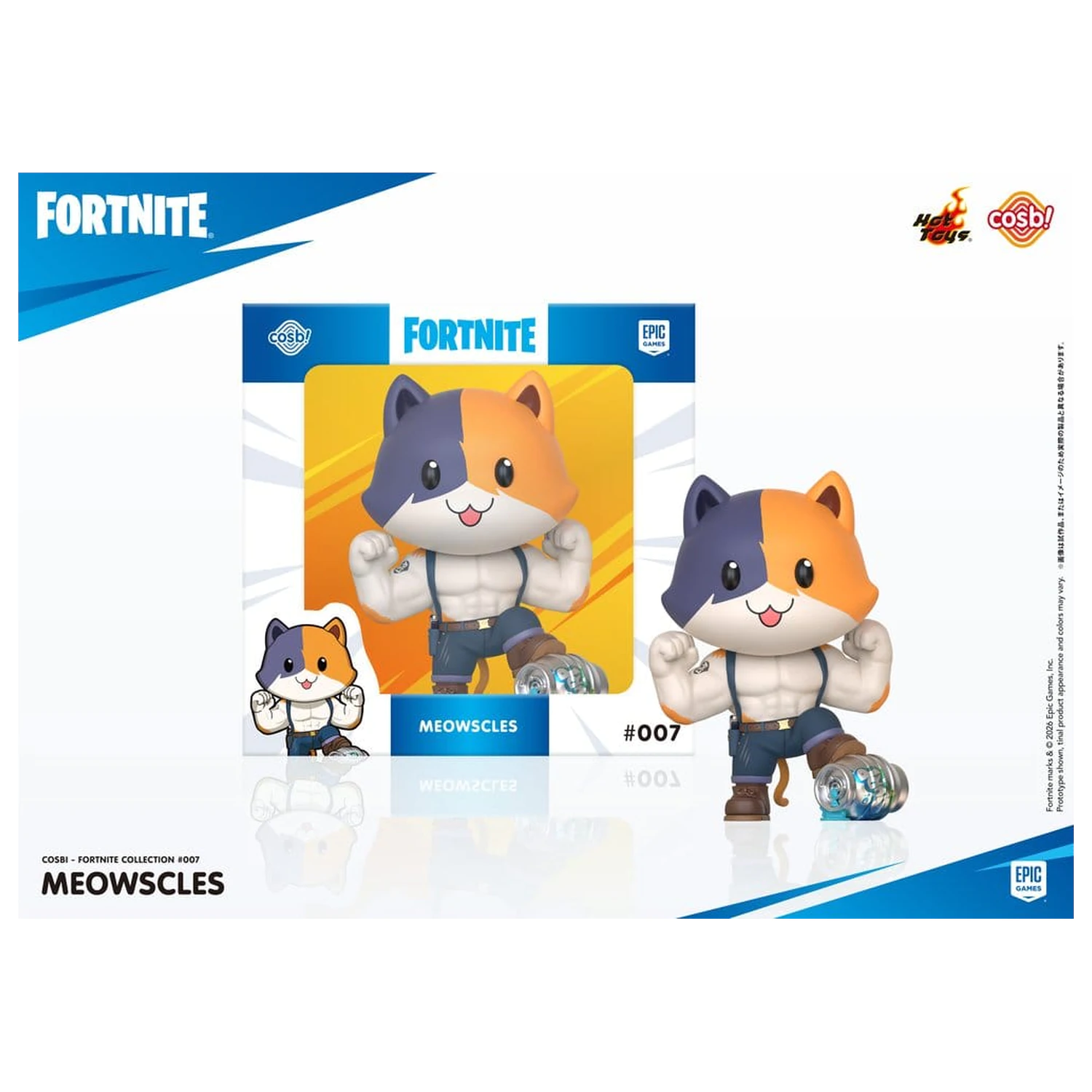 Fortnite Cosbi Mini Figure Meowscles 8 cm product photo
