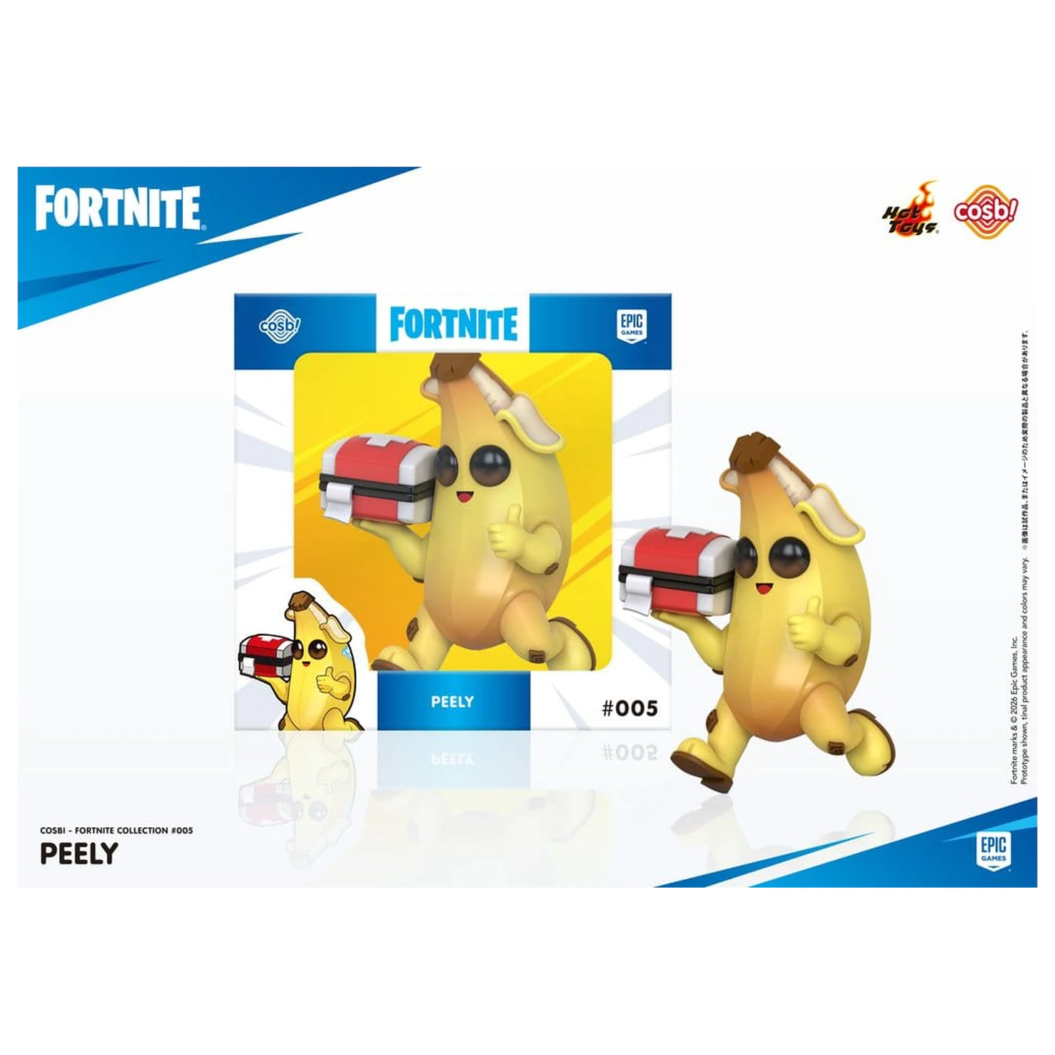 Fortnite Cosbi Mini Figure Peely 8 cm product photo
