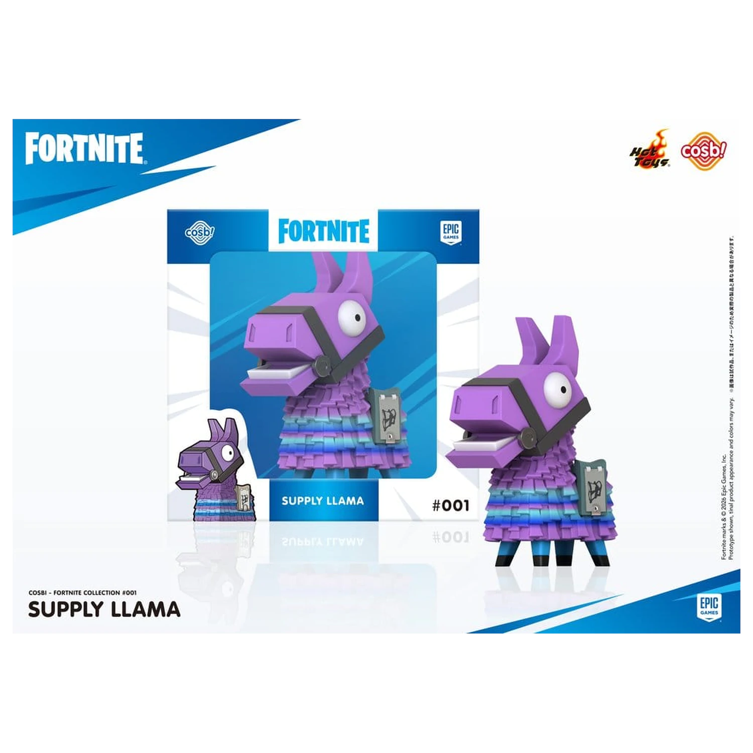 Fortnite Cosbi Mini Figure Supply Llama 8 cm product photo
