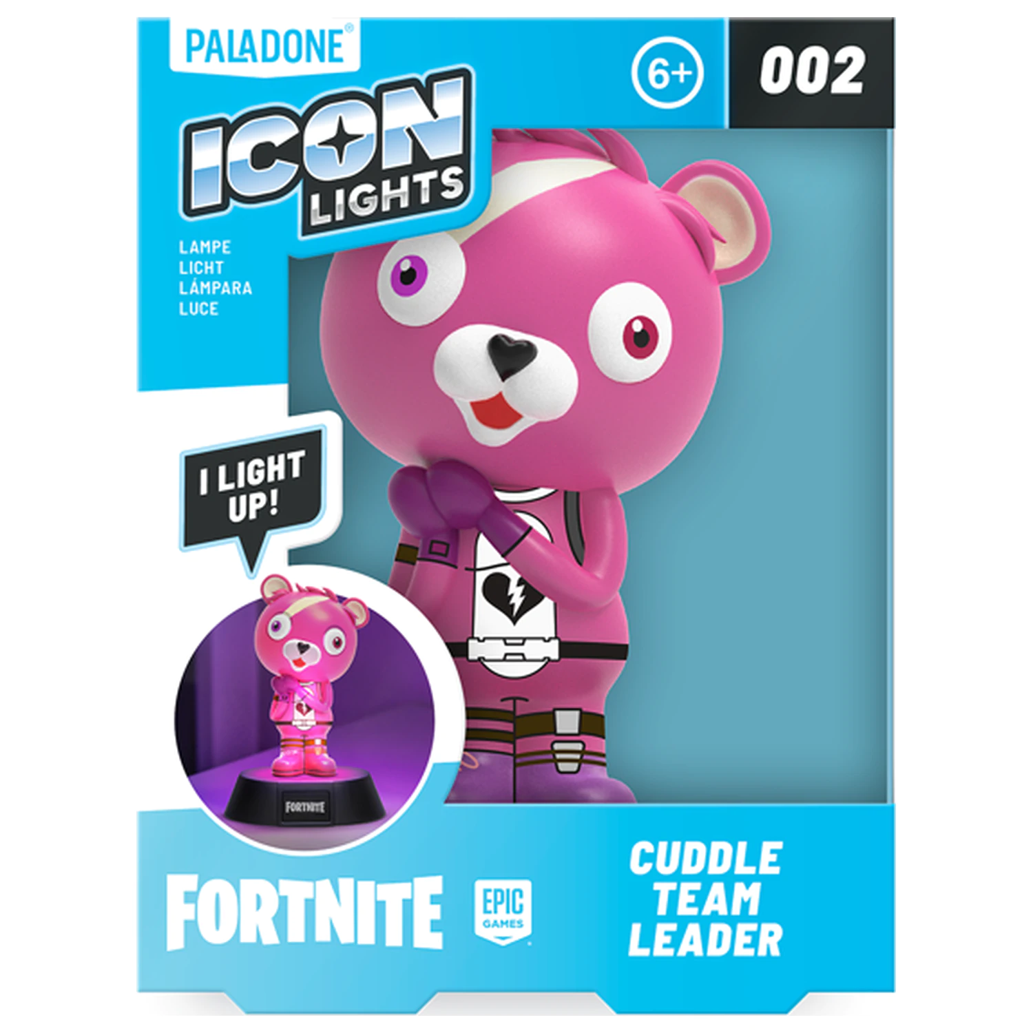 Fortnite Cuddle Team Icon Lamp 11 cm product photo