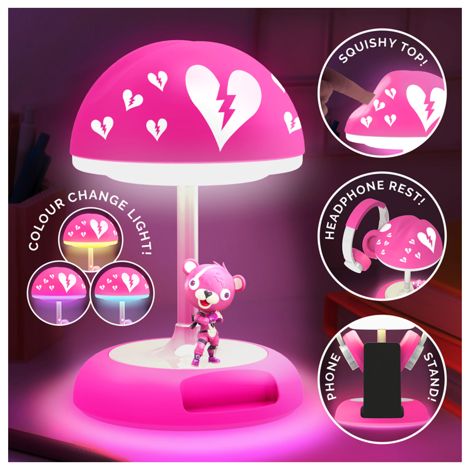 FORTNITE Cuddle Team Leader Squishy Lamp 20cm product photo