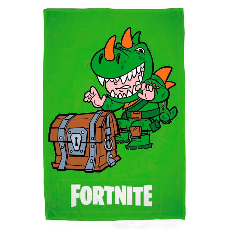 Fortnite Dino cotton beach towel product photo