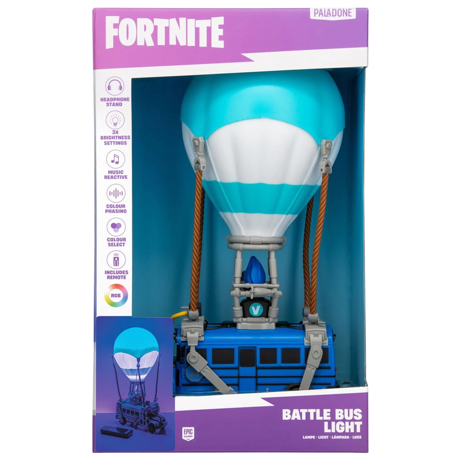 Fortnite Diorama Light Battle Bus product photo