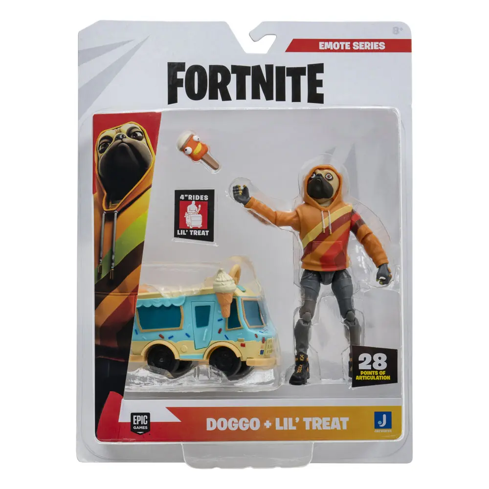 Fortnite Emote Series Action Figure Doggo &amp; Lil' Treat product photo