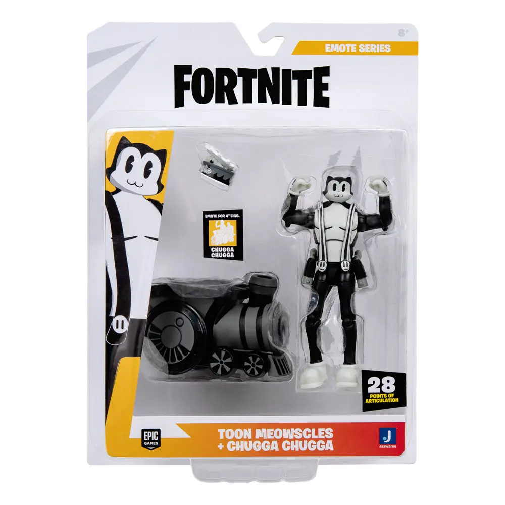 Fortnite Emote Series Action Figure Toon Meowscles &amp; Cugga Chugga product photo