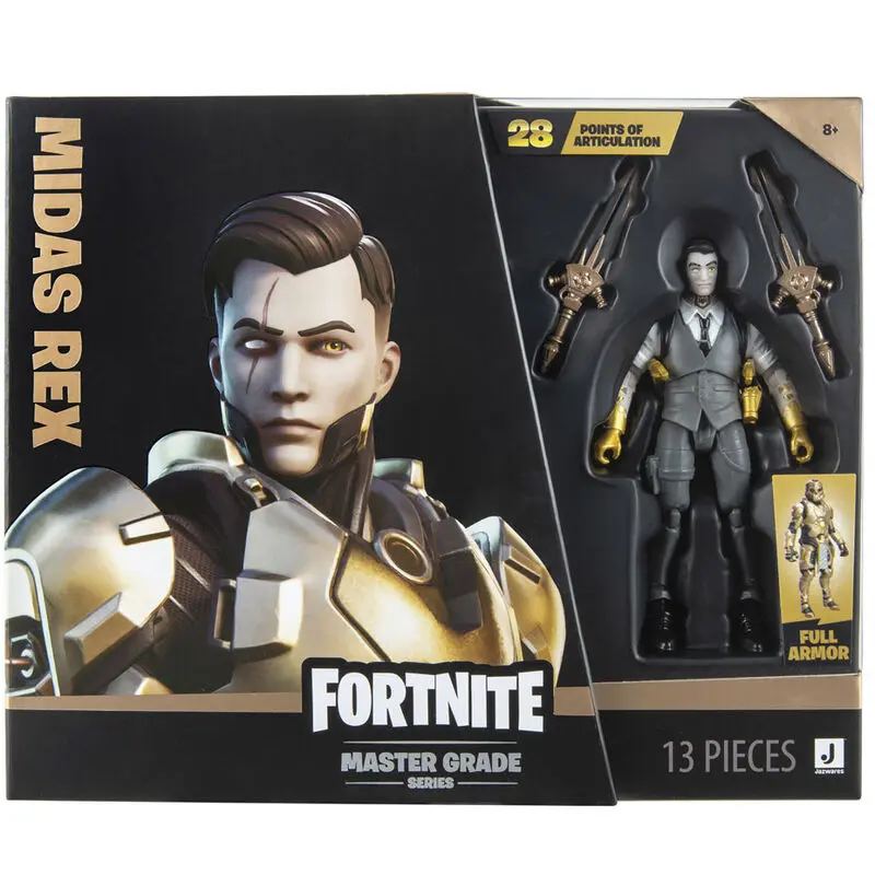 Fortnite Master Grade Midas Rex figure product photo
