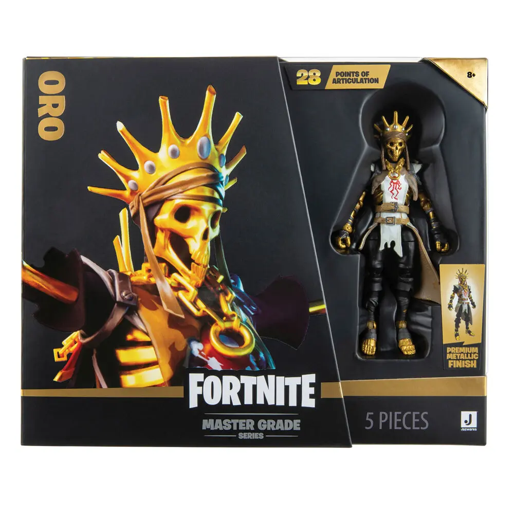 Fortnite Master Grade Oro figure 10cm product photo