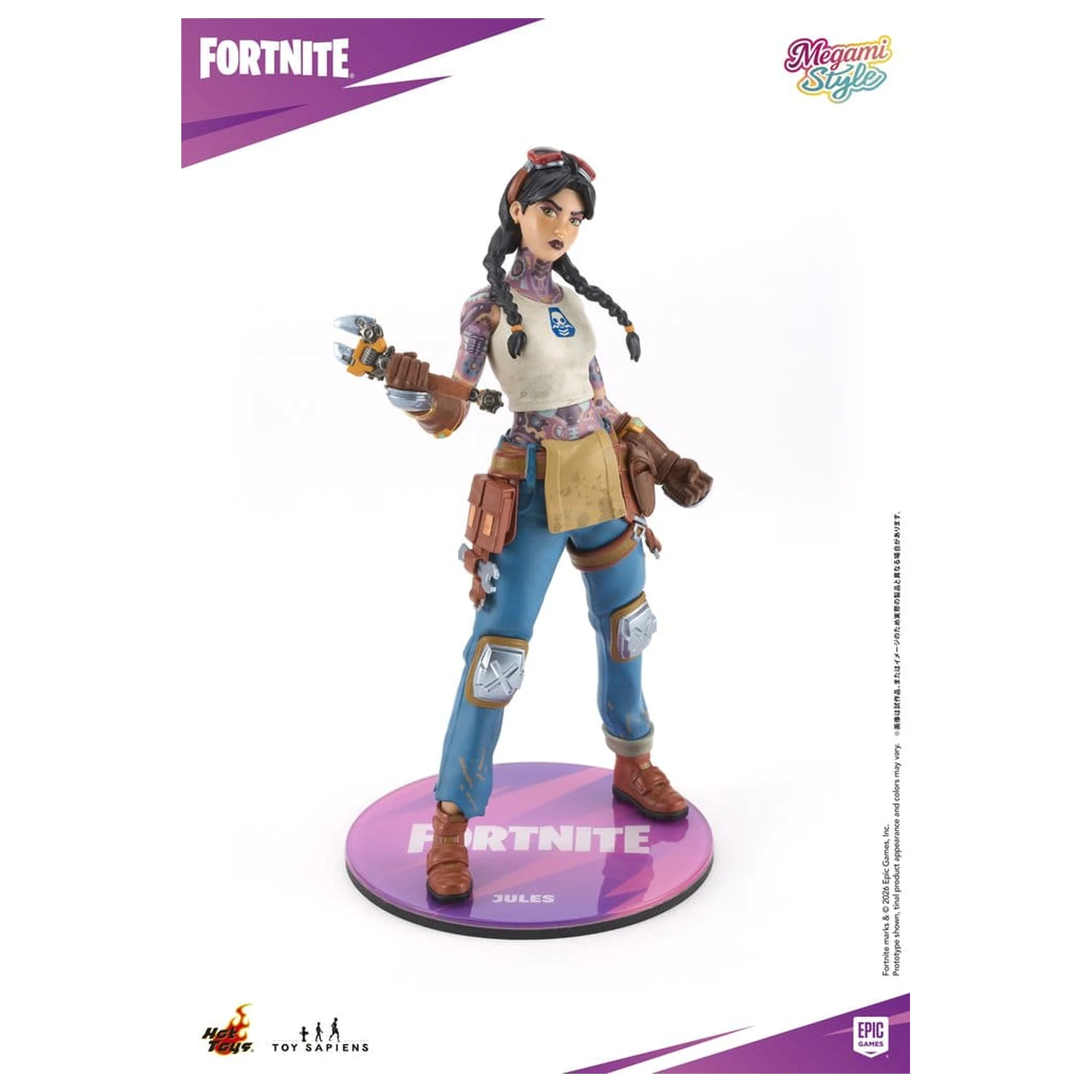 Fortnite Megami Style PVC Figure 1/9 Jules 22 cm product photo