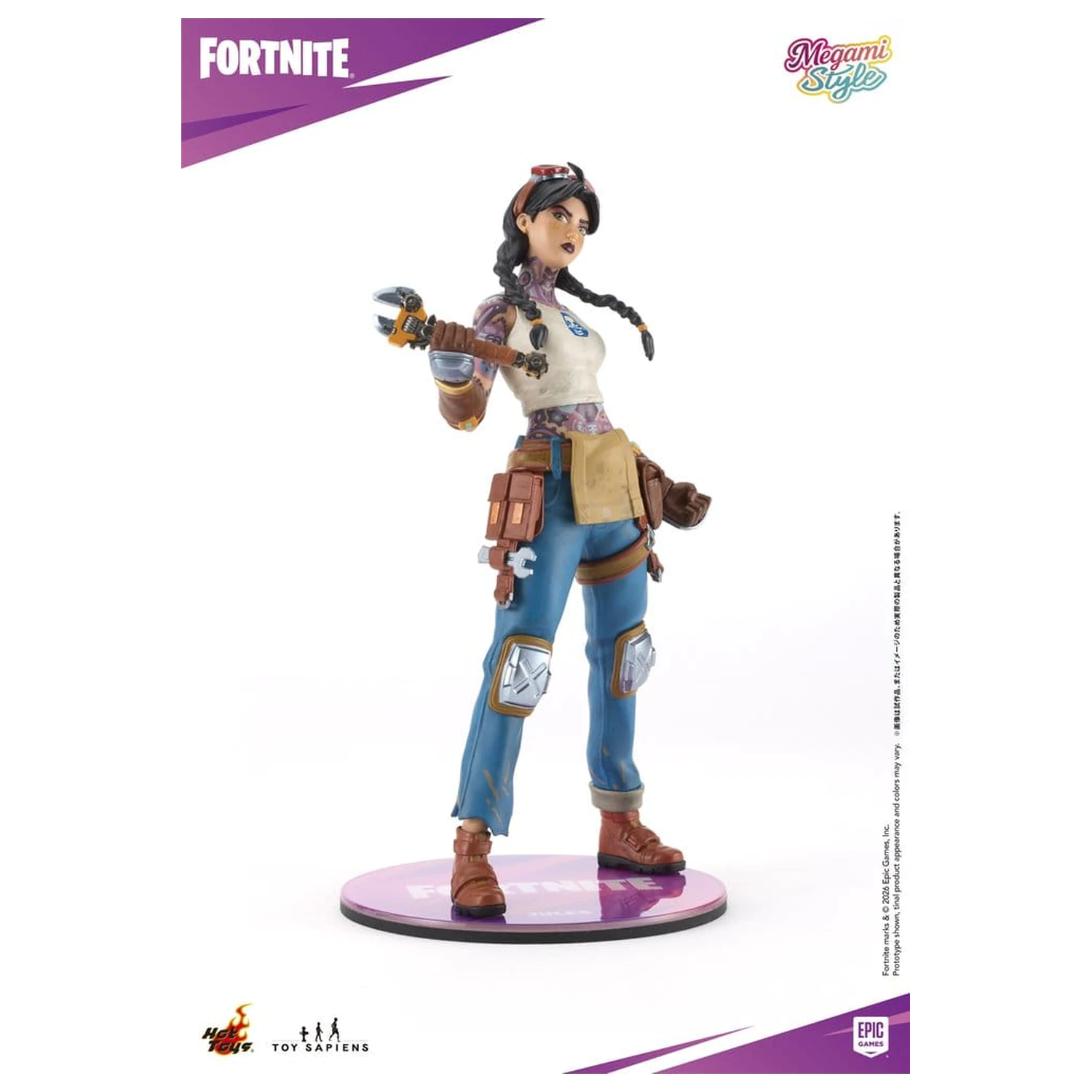 Fortnite Megami Style PVC Figure 1/9 Jules 22 cm product photo