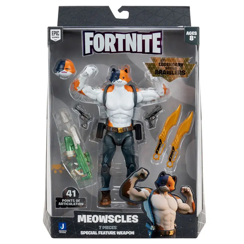 Fortnite Meowscles Legendary Series Oversized figure 18cm product photo