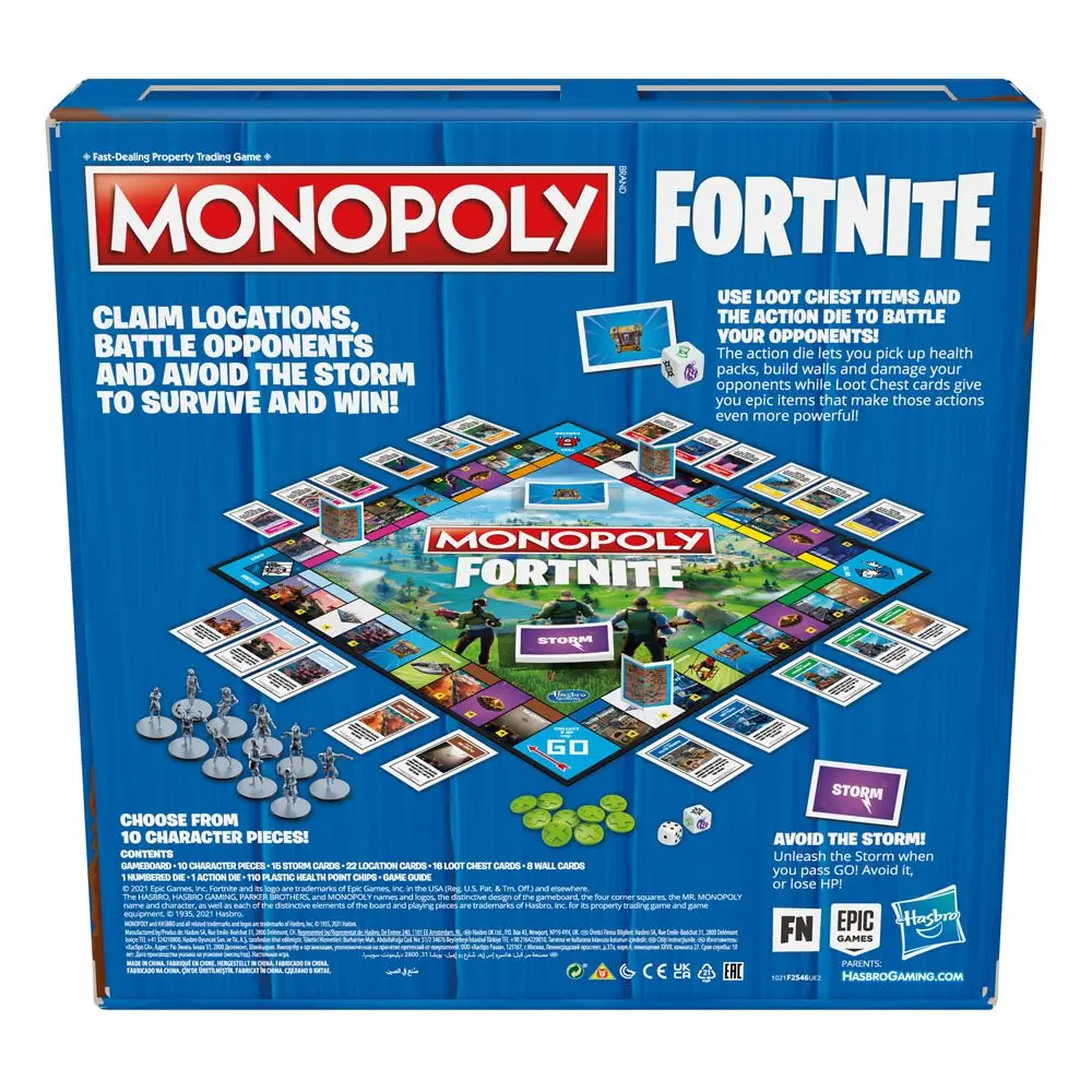 Fortnite Board Game Monopoly *English Version* product photo