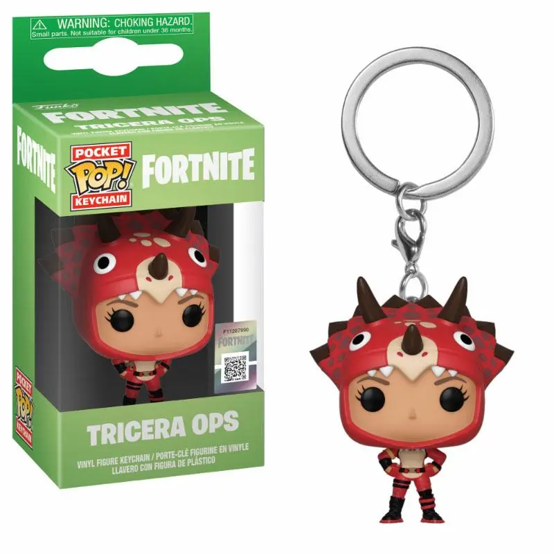 Fortnite Pocket POP! Vinyl Keychain Tricera Ops 4 cm product photo