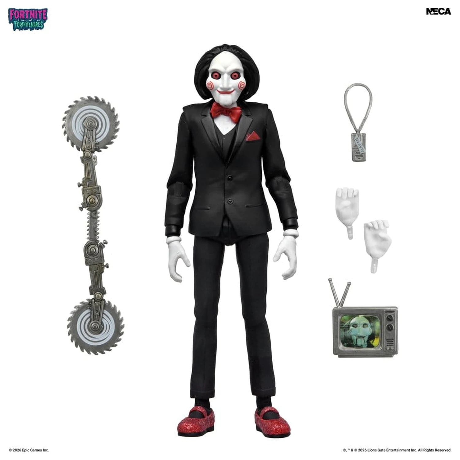 Fortnite/SAW Fortnitemares Action Figure Billy the Puppet 18 cm product photo