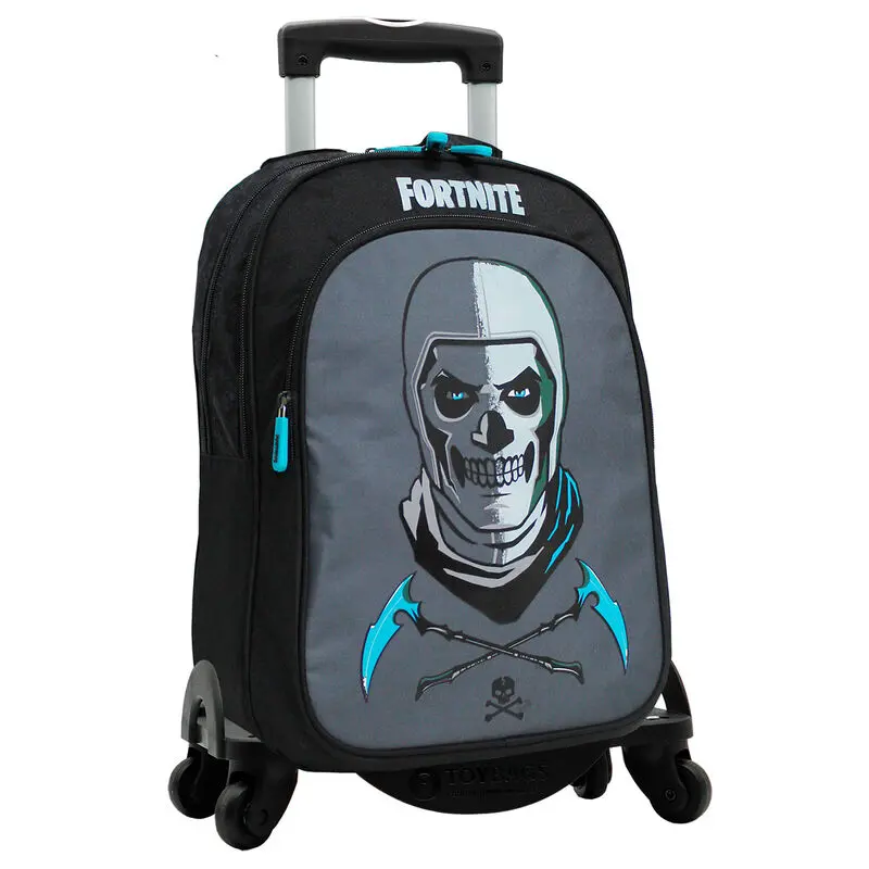 Fortnite Skull Trooper backpack + Toybags trolley 42cm product photo