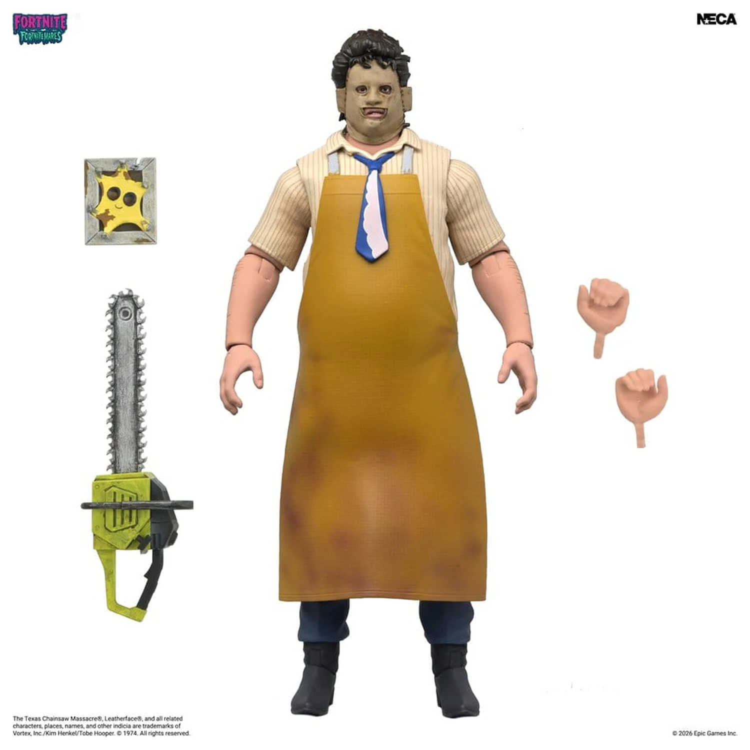 Fortnite/Texas Chainsaw Massacre Fortnitemares Action Figure Leatherface 18 cm product photo