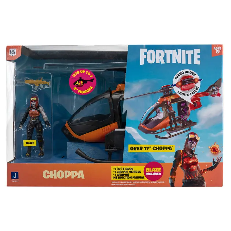 Fortnite The Choppa Vehicle + Blaze figure set product photo