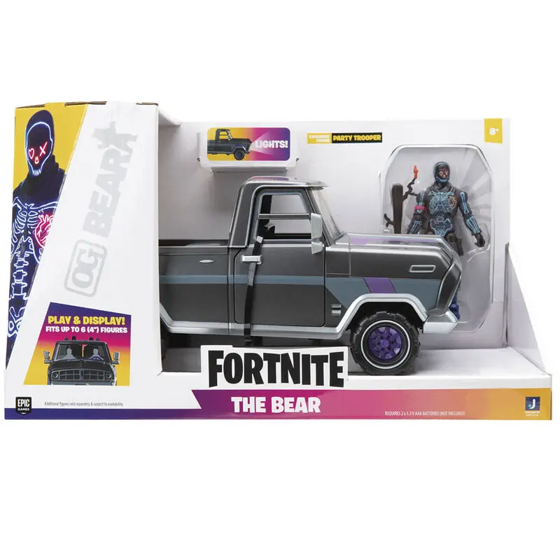 Fortnite Vehicle the Bear + Party Trooper set figure product photo