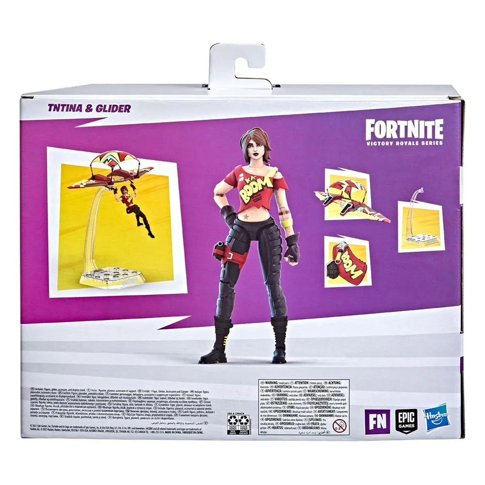 Fortnite Victory Royale Series Action Figures 2022 Battle Royale Pack TNTina &amp; Glider 15 cm product photo