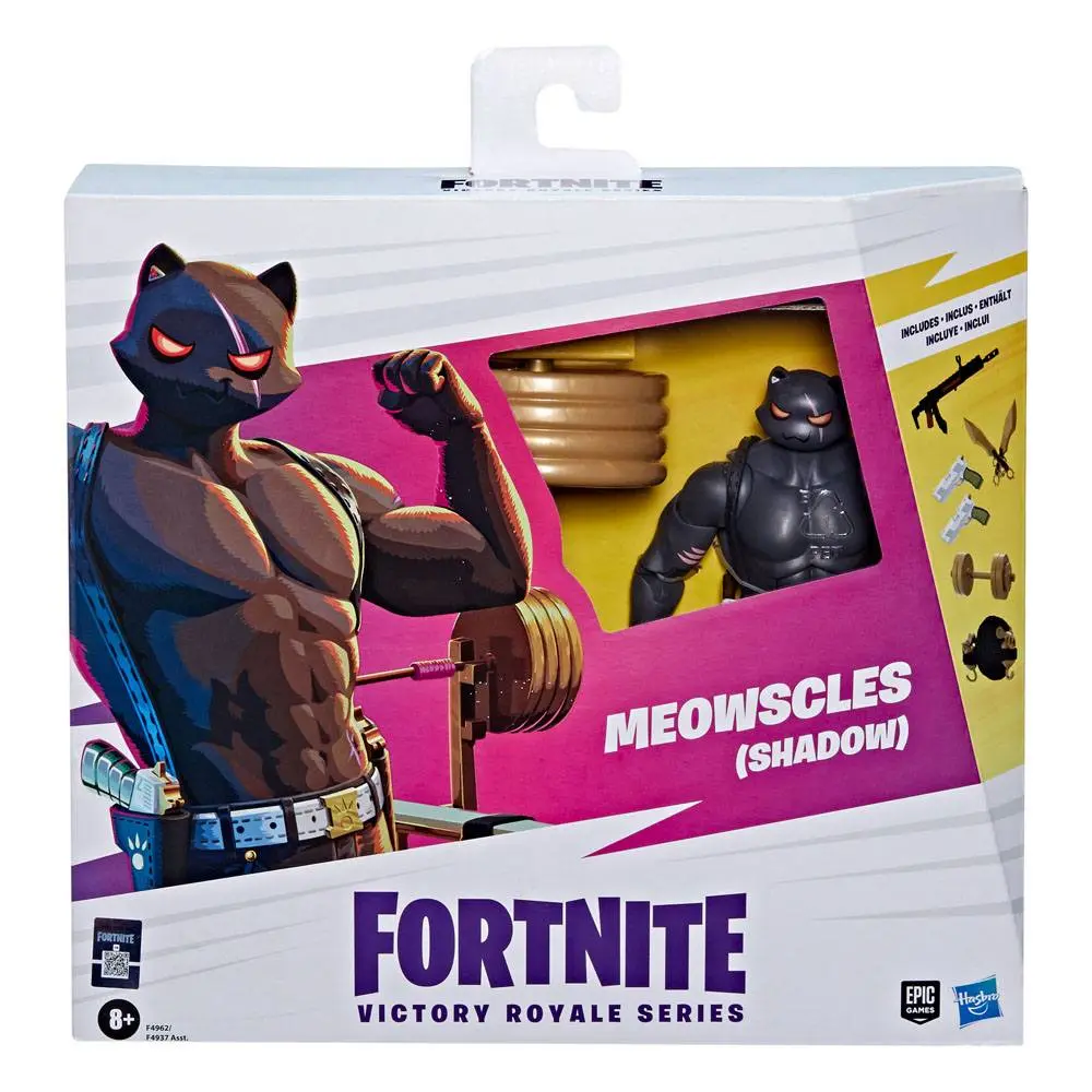 Fortnite Victory Royale Series Deluxe Action Figure 2022 Meowscles (Shadow) 15 cm product photo