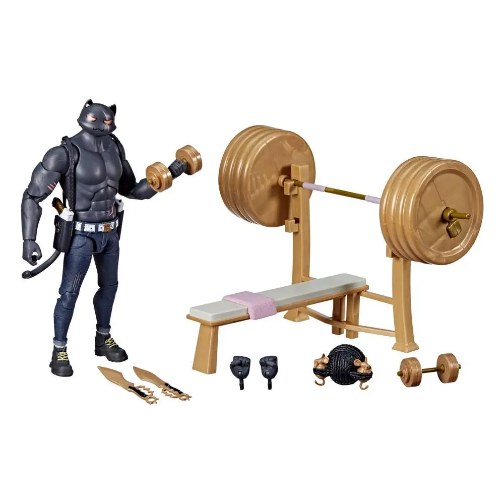 Fortnite Victory Royale Series Deluxe Action Figure 2022 Meowscles (Shadow) 15 cm product photo