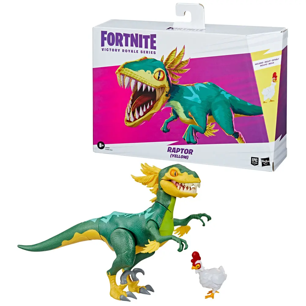 Fortnite Victory Royale Series Action Figure Raptor (Yellow) 15 cm product photo