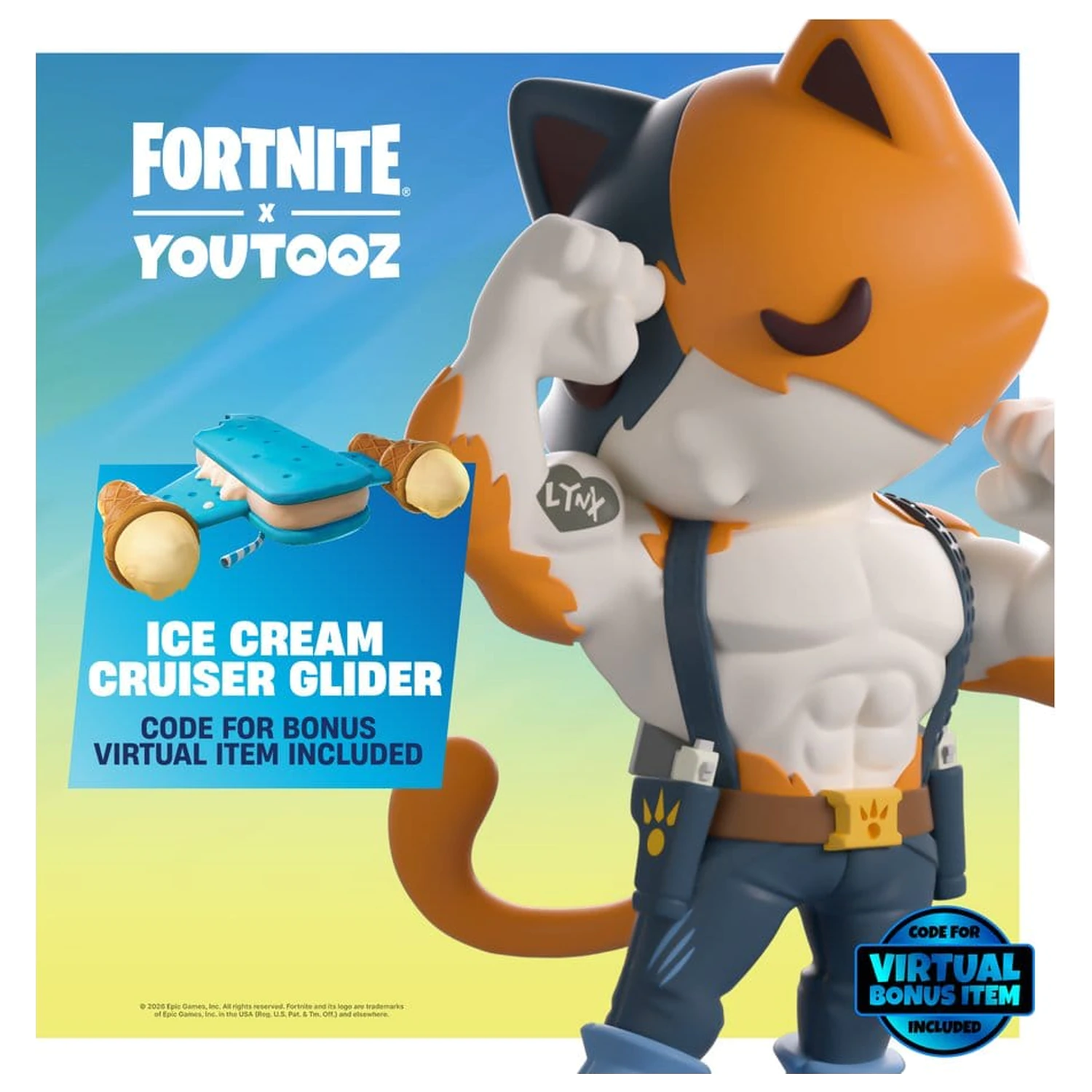 Fortnite Vinyl Figure Meowscles 13 cm                product photo