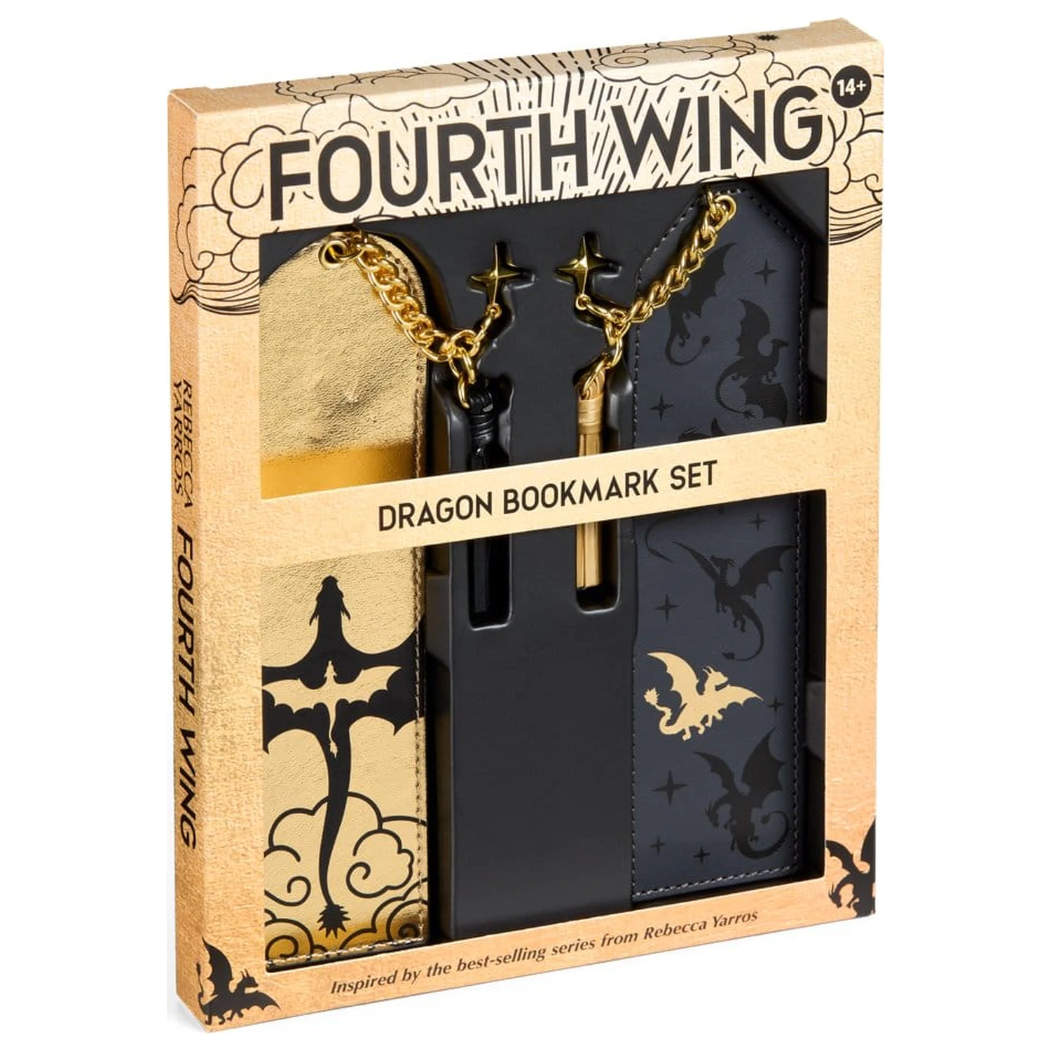 Fourth Wing Bookmarks 2-Pack Dragon 15 cm product photo