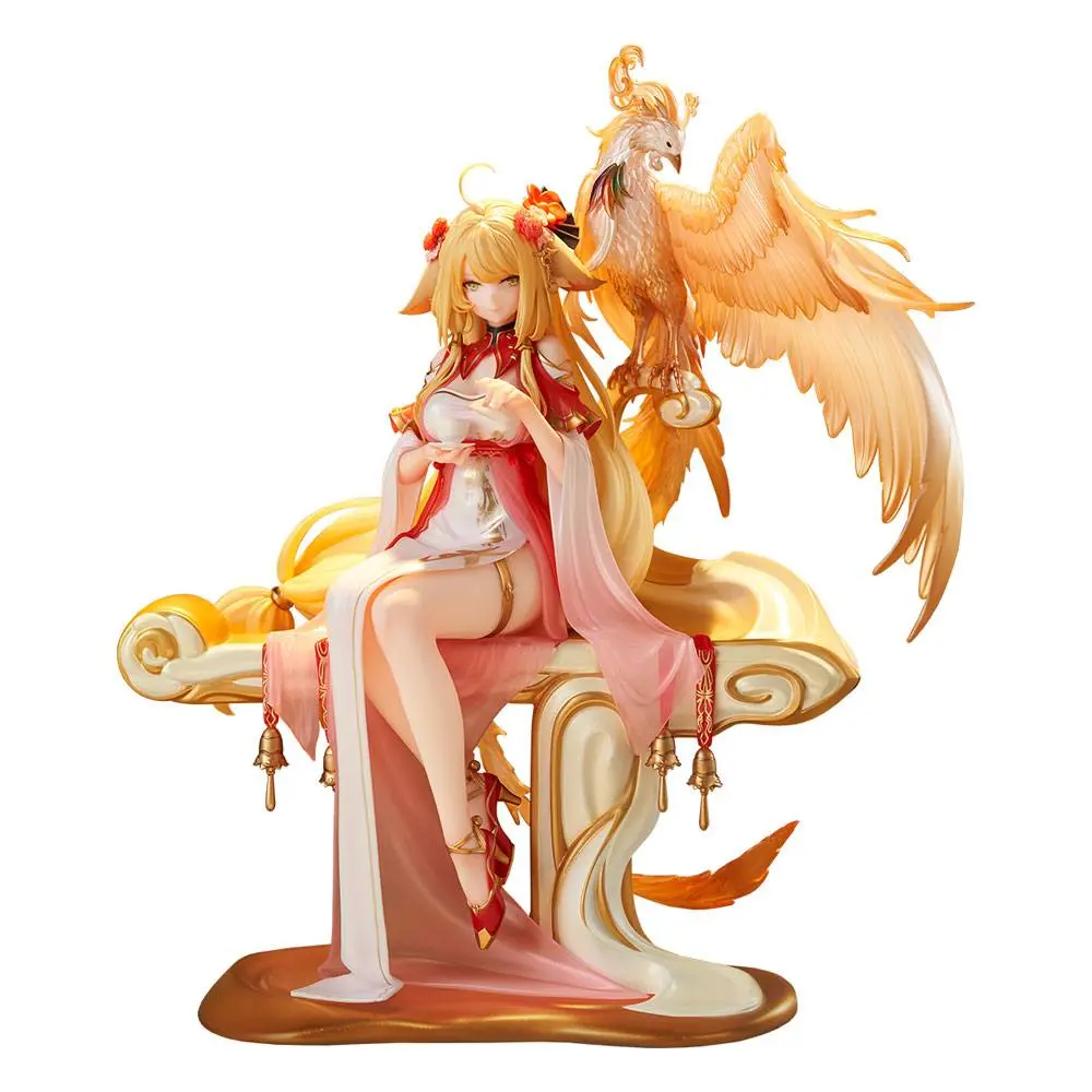 Fox Spirit Matchmaker PVC Statue 1/7 Honghong Tushan Golden Feather Dress Ver. 27 cm product photo
