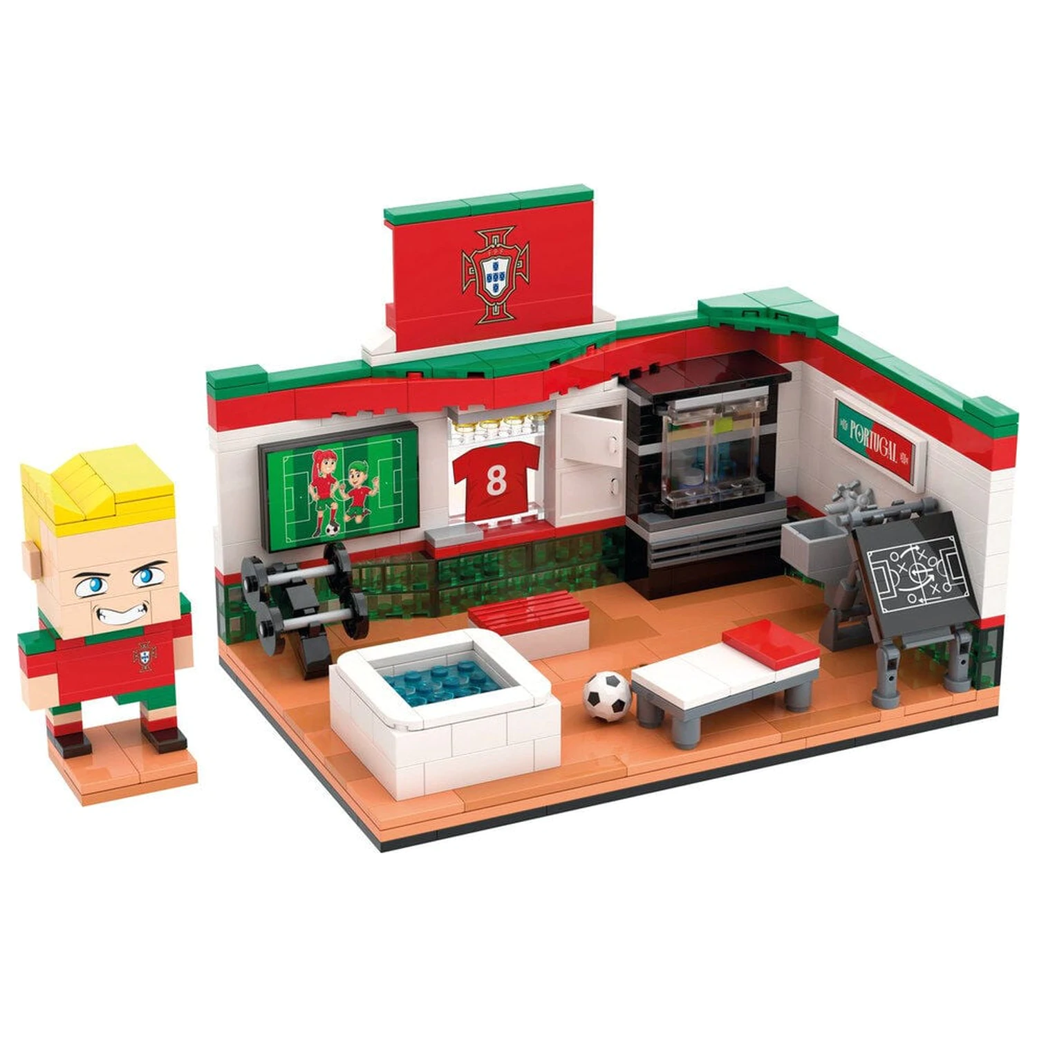 FPF locker room set with figure 462pcs product photo