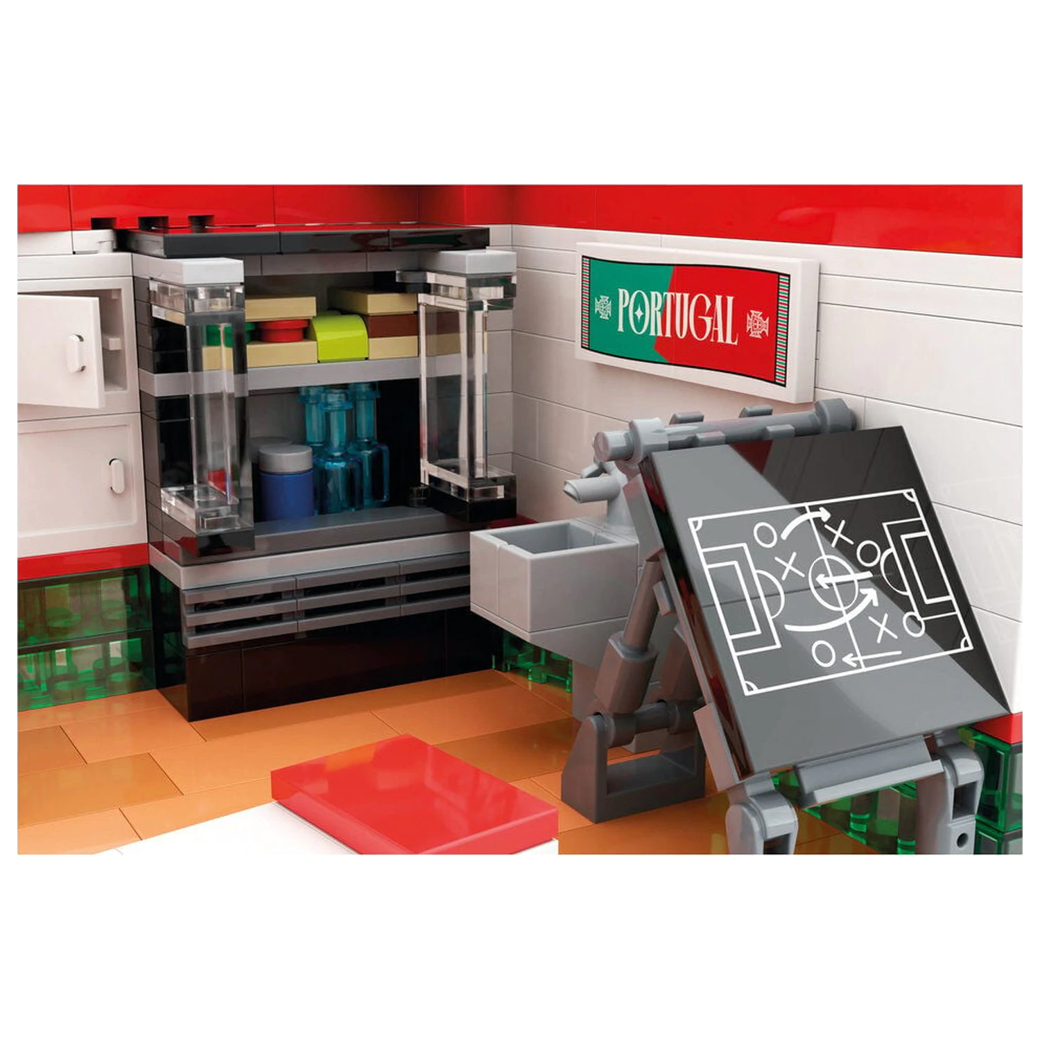 FPF locker room set with figure 462pcs product photo