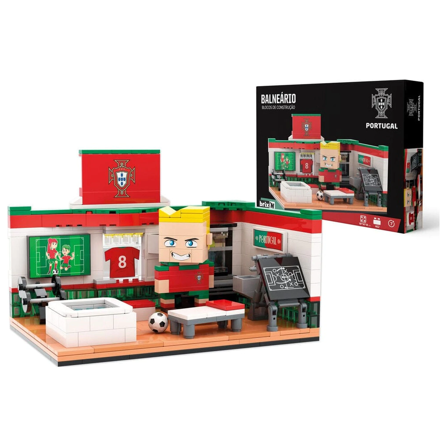 FPF locker room set with figure 462pcs product photo