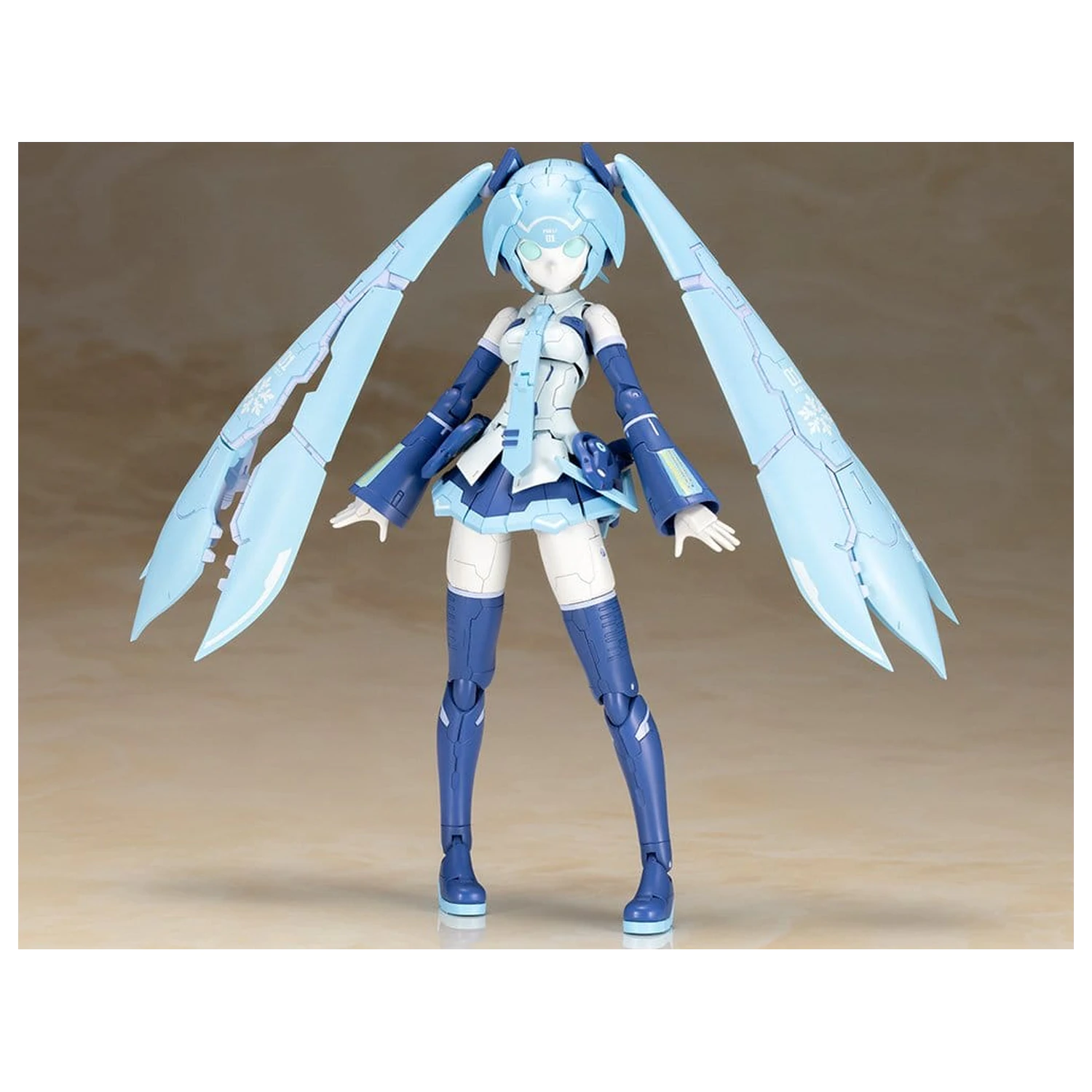 Frame Arms Plastic Model Kit 1/100 Frame Artist Snow Miku 16 cm product photo