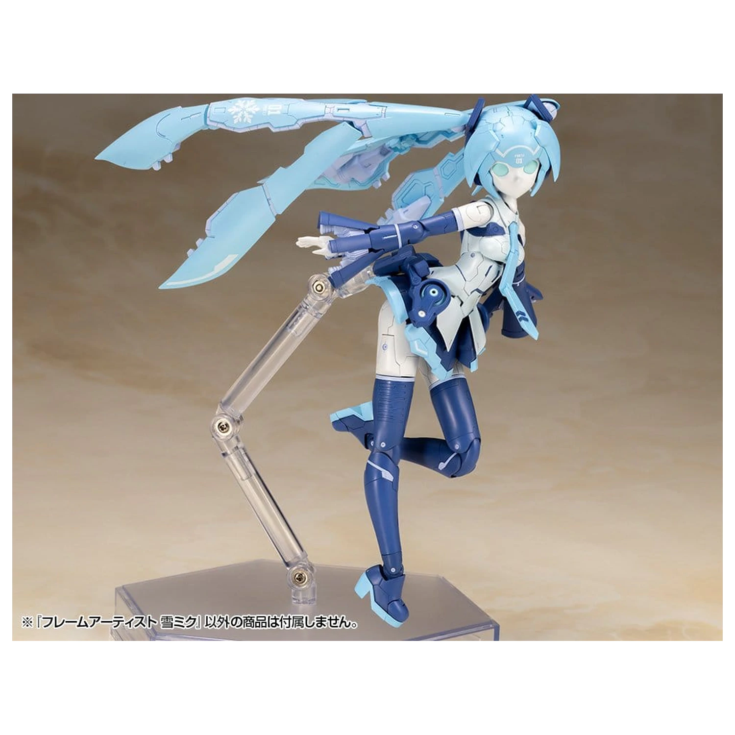 Frame Arms Plastic Model Kit 1/100 Frame Artist Snow Miku 16 cm product photo