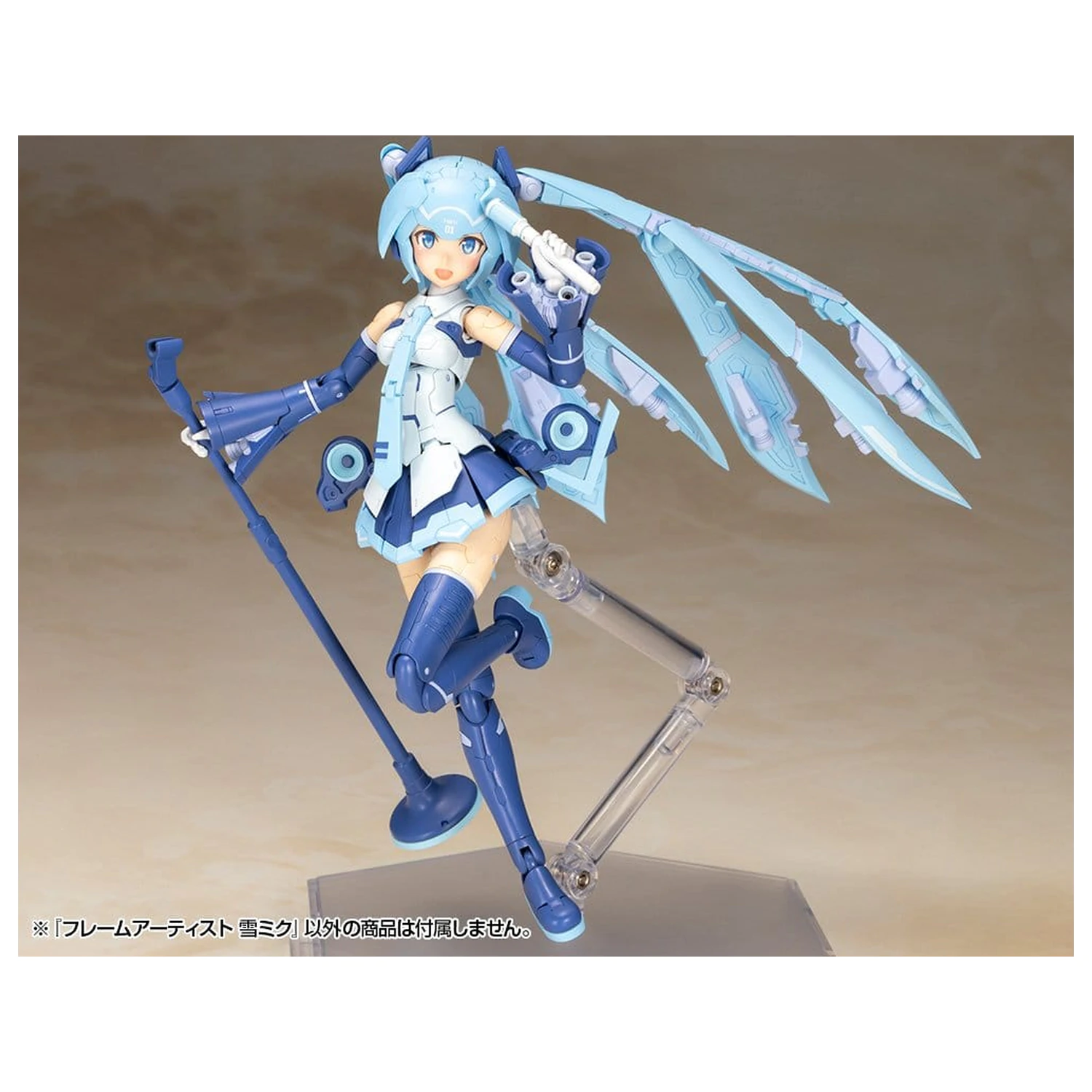 Frame Arms Plastic Model Kit 1/100 Frame Artist Snow Miku 16 cm product photo