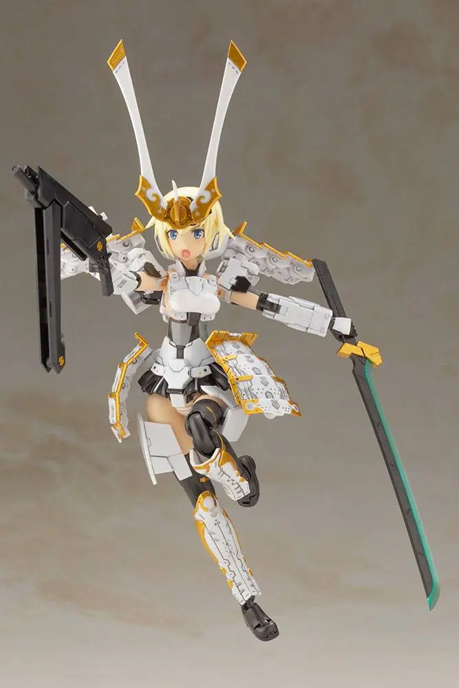 Frame Arms Girl Plastic Model Kit Gourai-Kai Ver. 2 Samurai Form 20 cm product photo