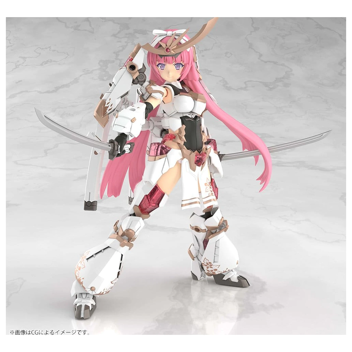 Frame Arms Girl Plastic Model Kit Grand Scale Magatsuki Kikka 25 cm product photo