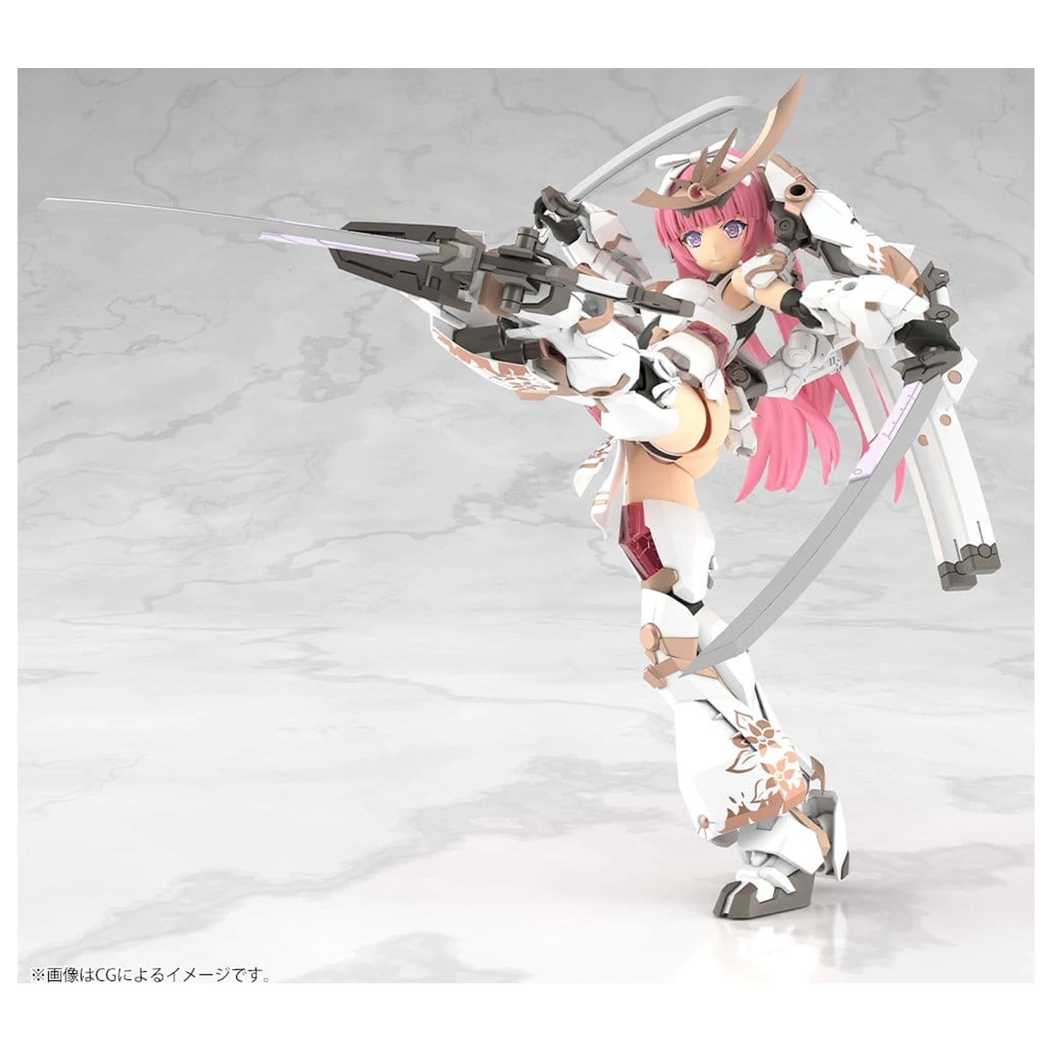 Frame Arms Girl Plastic Model Kit Grand Scale Magatsuki Kikka 25 cm product photo