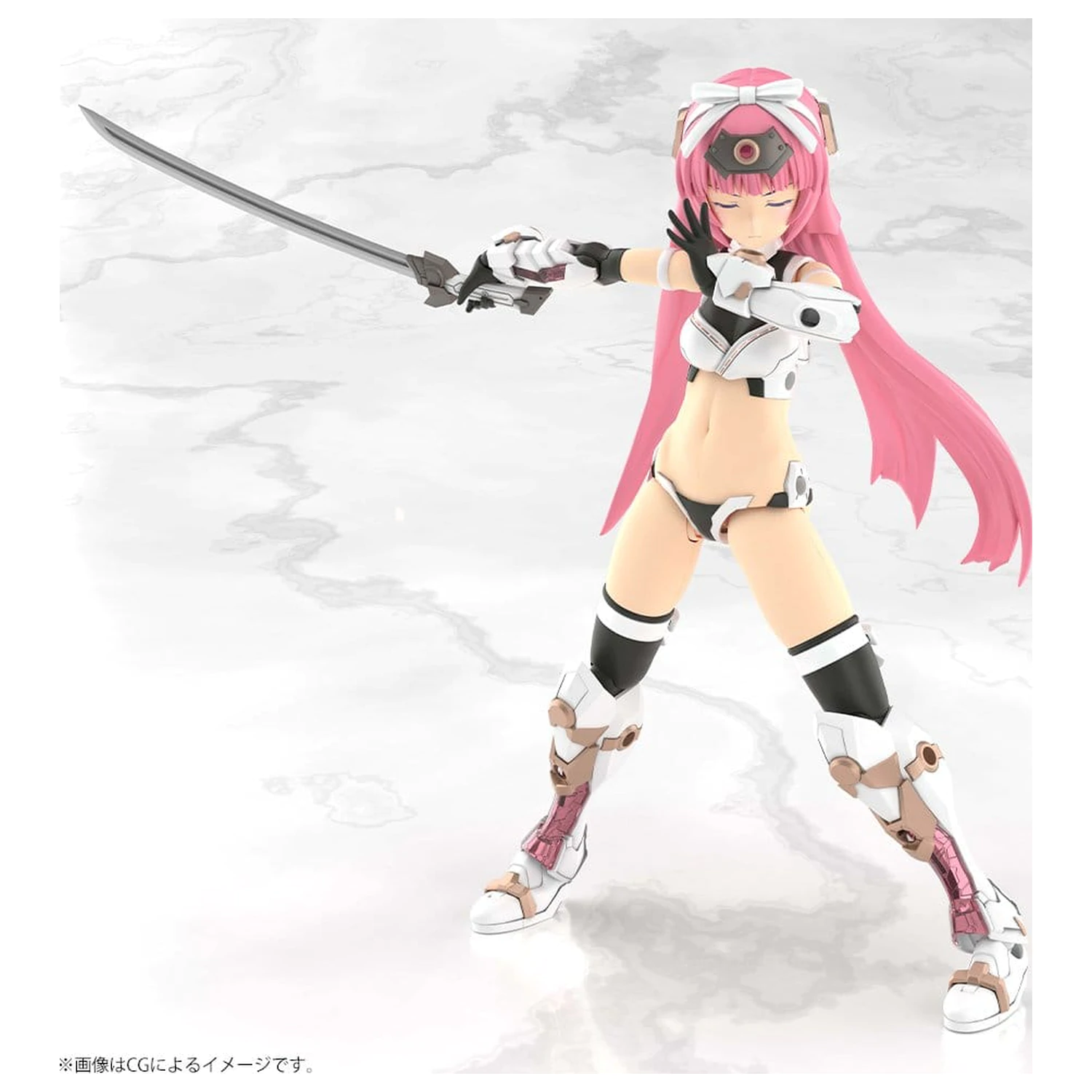 Frame Arms Girl Plastic Model Kit Grand Scale Magatsuki Kikka 25 cm product photo